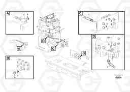 57959 Servo system, control valve to solenoid valve EC140C, Volvo Construction Equipment