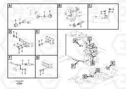57969 Servo system, hammer and shear EC140C, Volvo Construction Equipment