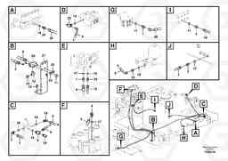 56264 Working hydraulic, hammer and shear for 1st pump flow EC700B, Volvo Construction Equipment