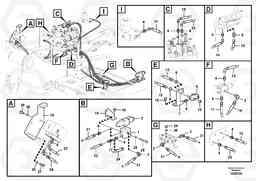 29839 Working hydraulic, hammer and shear for 1st pump flow EC160C, Volvo Construction Equipment