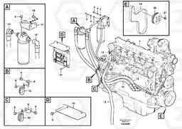 3518 Engine ECR235C, Volvo Construction Equipment