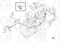 60326 Engine block heater ECR235C, Volvo Construction Equipment