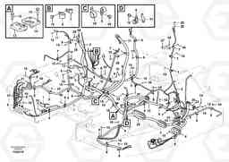 51400 Cable and wire harness, main ECR235C, Volvo Construction Equipment