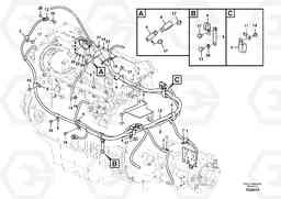 11691 Cable harness, engine ECR235C, Volvo Construction Equipment