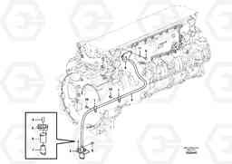 9112 Engine block heater EC700C, Volvo Construction Equipment