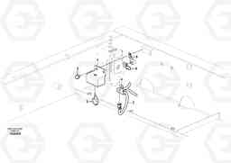 103092 Cable and wire harness, Removal counterweight. EC700C, Volvo Construction Equipment