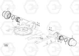 58136 Travel motor with mounting parts EC700BHR HIGH REACH DEMOLITION, Volvo Construction Equipment