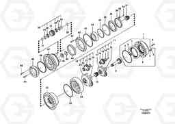 106613 Travel gearbox EC700C, Volvo Construction Equipment