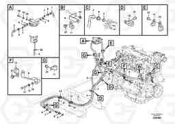 51401 Fuel pipe - Fuel tank EC140C, Volvo Construction Equipment