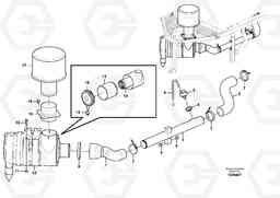 90098 Inlet system EC140C, Volvo Construction Equipment