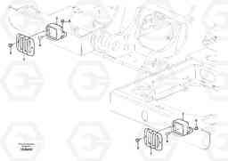 55104 Lighting, front EC140C, Volvo Construction Equipment