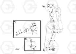 55106 Working lamp on boom EC140C, Volvo Construction Equipment