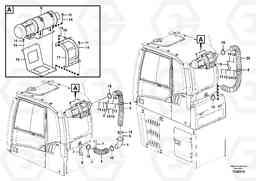 66951 Air filter, mounting EC240C, Volvo Construction Equipment