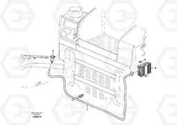 9110 Cable harness, waste handler EC290C, Volvo Construction Equipment