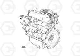 51073 Engine EC60C, Volvo Construction Equipment