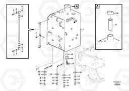 71318 Fuel tank with fitting parts EC60C, Volvo Construction Equipment