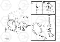 27480 Fuel filling pump with assembling details EC55B, Volvo Construction Equipment