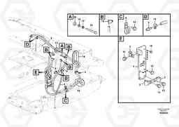 79542 Fuel pipe - Fuel tank EC60C, Volvo Construction Equipment