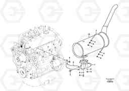 18895 Exhaust system ECR88 S/N 14011-, Volvo Construction Equipment