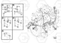 11199 Cable harness, engine ECR88 S/N 14011-, Volvo Construction Equipment