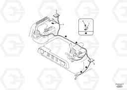 93654 Cable and wire harness, instrument panel ECR88 S/N 14011-, Volvo Construction Equipment