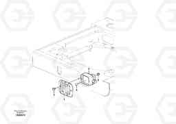 50384 Lighting, front EC60C, Volvo Construction Equipment