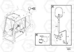 59467 Rotating beacon EC55C S/N 110001- / 120001-, Volvo Construction Equipment