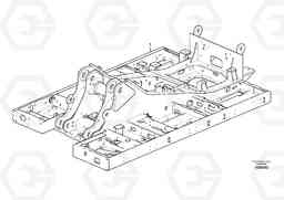 10416 Upper frame EC460C, Volvo Construction Equipment