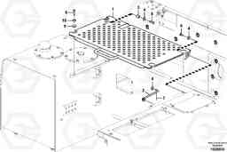 10923 Cover, control valve EC460C, Volvo Construction Equipment