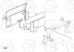 27403 Door, side EC330C, Volvo Construction Equipment