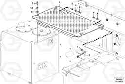 44346 Cover, control valve EC330C, Volvo Construction Equipment