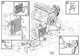 94723 Air conditioning line, cooling and heater EC330C, Volvo Construction Equipment