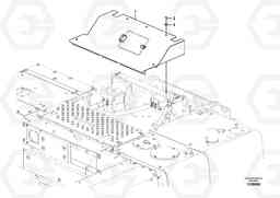 31557 Cover, swing room FC3329C, Volvo Construction Equipment