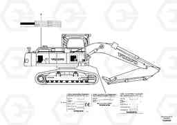 44135 Product identification plate FC3329C, Volvo Construction Equipment