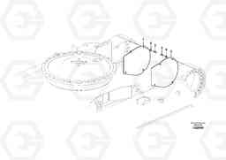 18776 Protective plate for travel motor EC235C, Volvo Construction Equipment