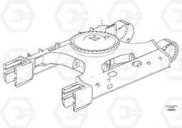 62284 Undercarriage frame EC235C, Volvo Construction Equipment