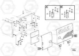 23828 Door, side EC235C, Volvo Construction Equipment