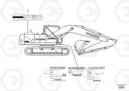 50942 Product identification plate EC235C, Volvo Construction Equipment