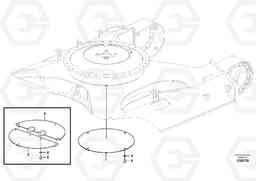 94222 Protecting plate EC140B PRIME S/N 15001-, Volvo Construction Equipment