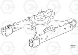 65347 Undercarriage frame ECR145C, Volvo Construction Equipment