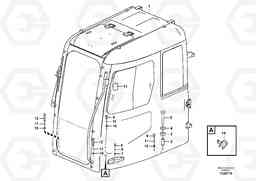 38135 Cab mount ECR145C, Volvo Construction Equipment