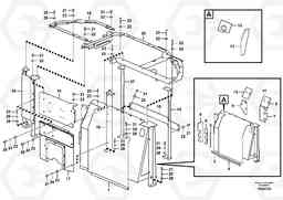 66072 Cowl frame ECR145C, Volvo Construction Equipment