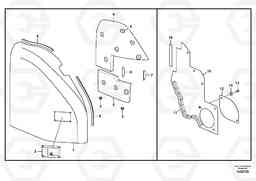 59727 Tool box, cowl ECR145C, Volvo Construction Equipment