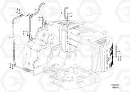 19167 Handrail ECR235C, Volvo Construction Equipment