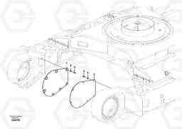 11725 Protective plate for travel motor EC700C, Volvo Construction Equipment