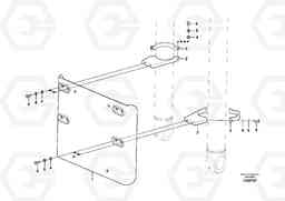 54782 Protecting plate EC700BHR HIGH REACH DEMOLITION, Volvo Construction Equipment