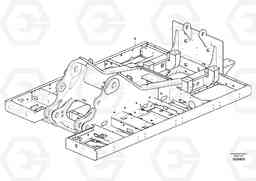 66073 Upper frame EC700C, Volvo Construction Equipment