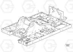 11738 Upper frame EC700C, Volvo Construction Equipment