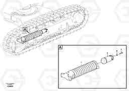 54787 Undercarriage, spring package EC700BHR HIGH REACH DEMOLITION, Volvo Construction Equipment