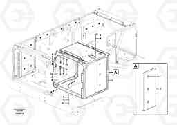 37719 Cowl frame EC700C, Volvo Construction Equipment